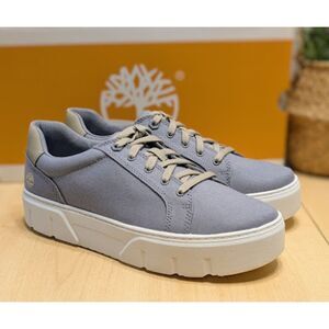 Timberland Laurel Court Low Lace Up Purple Canvas Sneakers Women's 9.5 NIB